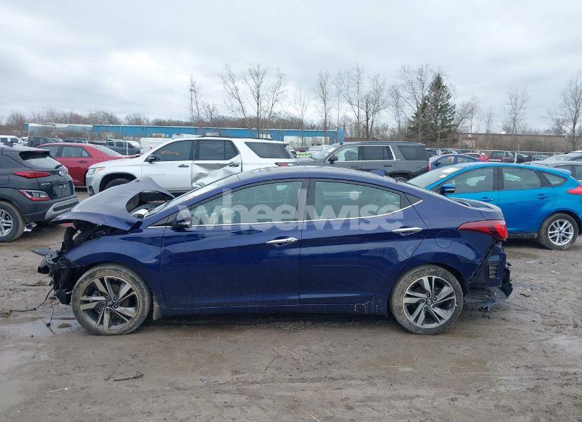 Photo 14 of 2014 Hyundai Elantra LIMITED (VIN 5NPDH4AE5EH535878)