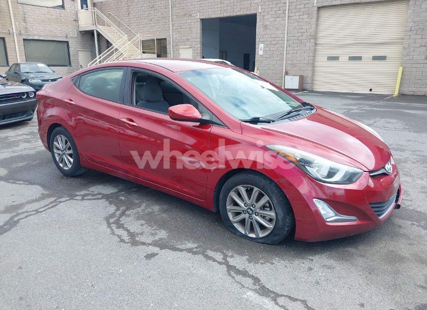 2014 Hyundai Elantra SE (VIN 5NPDH4AE5EH537419) main photo