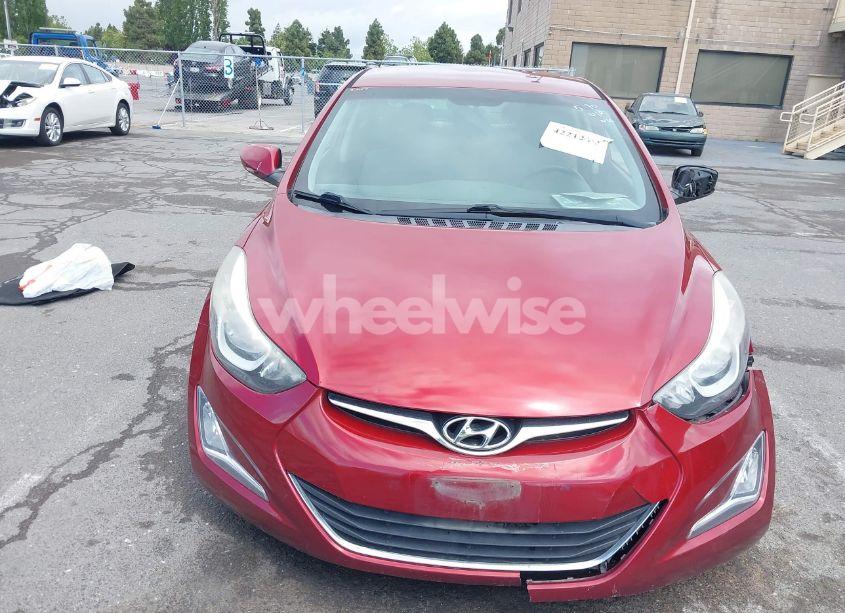 Photo 11 of 2014 Hyundai Elantra SE (VIN 5NPDH4AE5EH537419)
