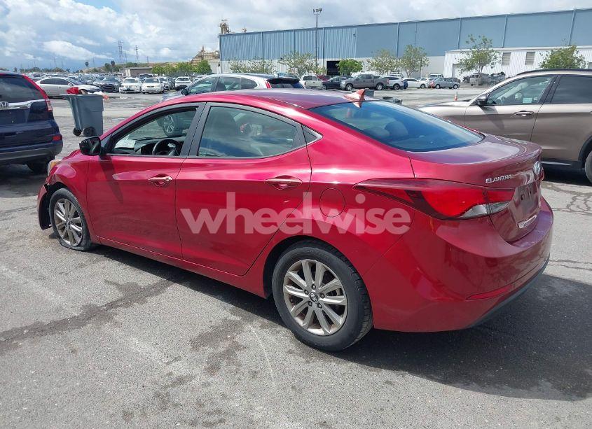 Photo 3 of 2014 Hyundai Elantra SE (VIN 5NPDH4AE5EH537419)