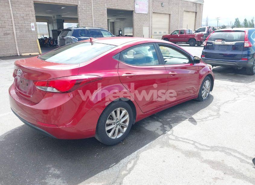 Photo 4 of 2014 Hyundai Elantra SE (VIN 5NPDH4AE5EH537419)