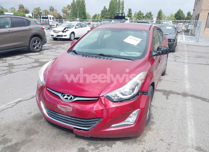 Photo 6 of 2014 Hyundai Elantra SE (VIN 5NPDH4AE5EH537419)