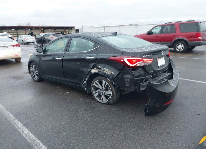 Photo 3 of 2015 Hyundai Elantra LIMITED (VIN 5NPDH4AE5FH569403)