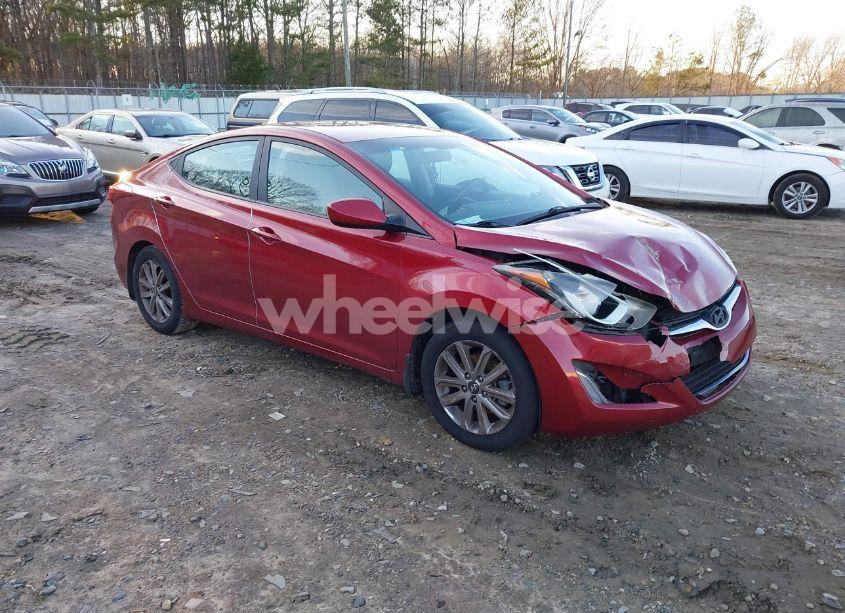 2015 Hyundai Elantra SE (VIN 5NPDH4AE5FH593880) main photo