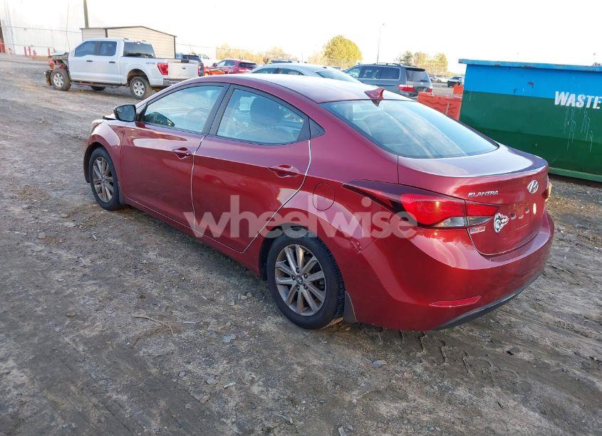 Photo 3 of 2015 Hyundai Elantra SE (VIN 5NPDH4AE5FH593880)