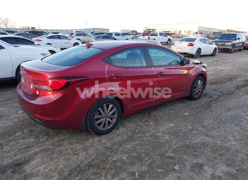 Photo 4 of 2015 Hyundai Elantra SE (VIN 5NPDH4AE5FH593880)