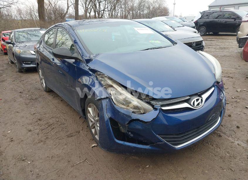 2015 Hyundai Elantra SE (VIN 5NPDH4AE5FH604117) main photo