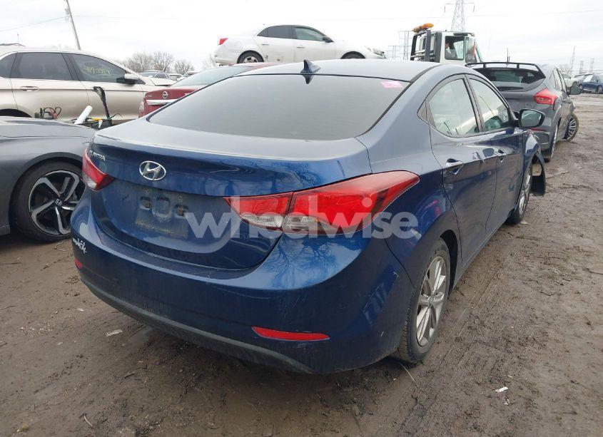 Photo 4 of 2015 Hyundai Elantra SE (VIN 5NPDH4AE5FH604117)