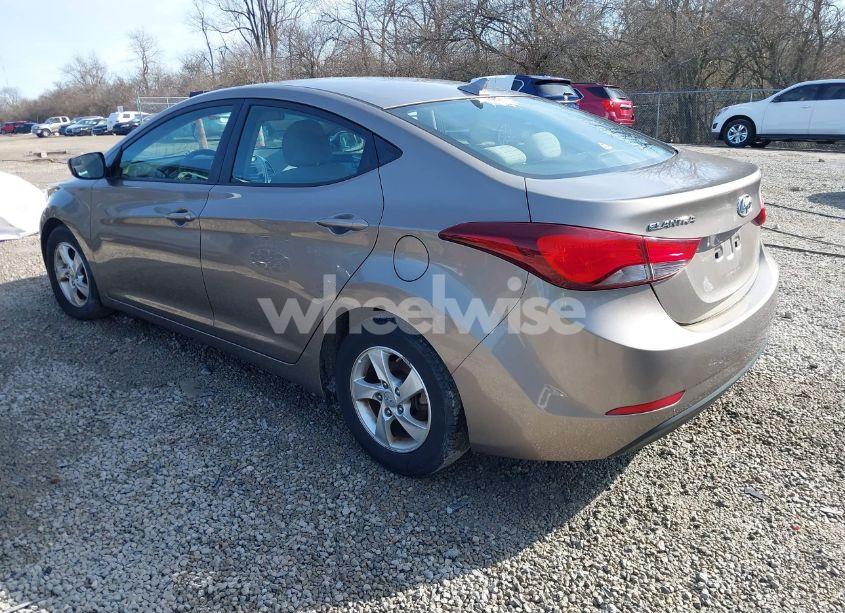 Photo 3 of 2015 Hyundai Elantra SE (VIN 5NPDH4AE5FH622097)