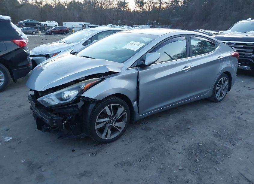 Photo 2 of 2015 Hyundai Elantra LIMITED (VIN 5NPDH4AE5FH622827)