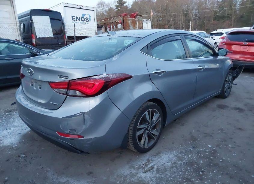 Photo 4 of 2015 Hyundai Elantra LIMITED (VIN 5NPDH4AE5FH622827)
