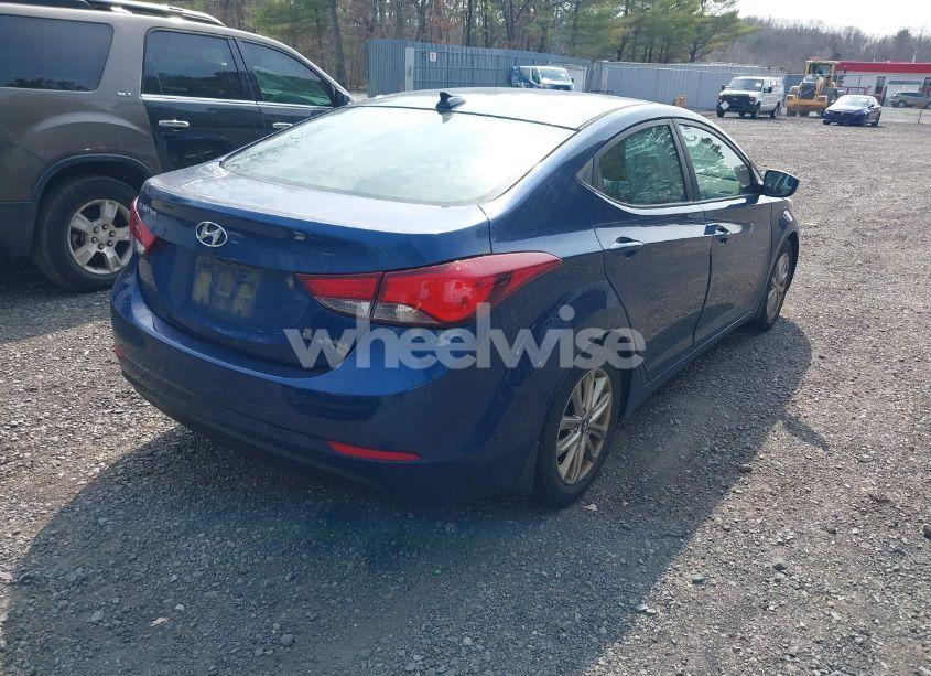 Photo 4 of 2016 Hyundai Elantra SE (VIN 5NPDH4AE5GH654369)