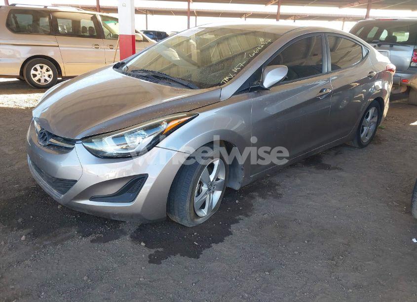 Photo 2 of 2016 Hyundai Elantra SE (VIN 5NPDH4AE5GH664237)