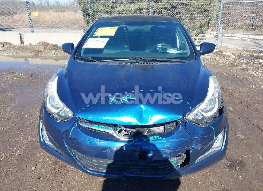 Photo 12 of 2016 Hyundai Elantra SE (VIN 5NPDH4AE5GH680440)