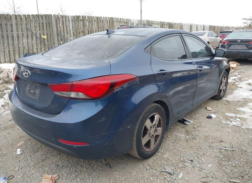 Photo 4 of 2016 Hyundai Elantra SE (VIN 5NPDH4AE5GH693592)