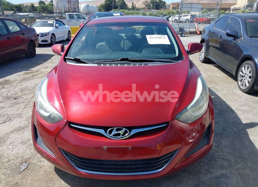 Photo 12 of 2016 Hyundai Elantra SE (VIN 5NPDH4AE5GH709421)