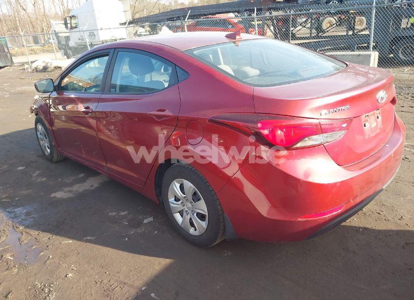 Photo 3 of 2016 Hyundai Elantra SE (VIN 5NPDH4AE5GH720502)