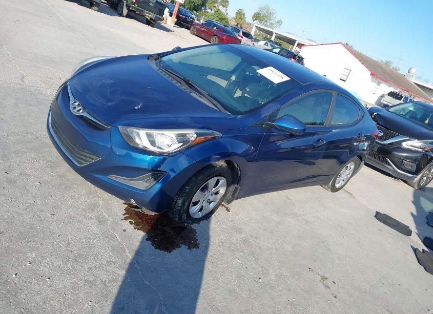 Photo 2 of 2016 Hyundai Elantra SE (VIN 5NPDH4AE5GH747960)