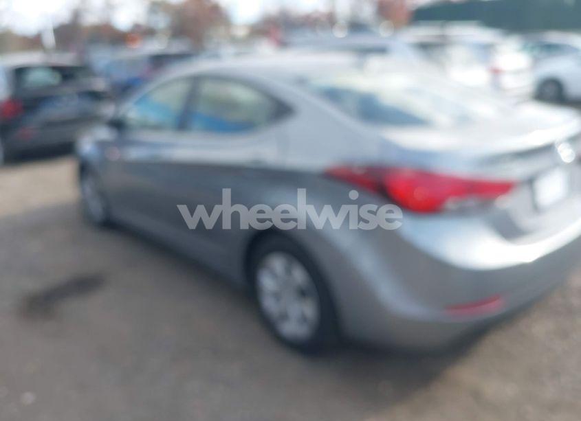 Photo 3 of 2016 Hyundai Elantra SE (VIN 5NPDH4AE5GH750079)