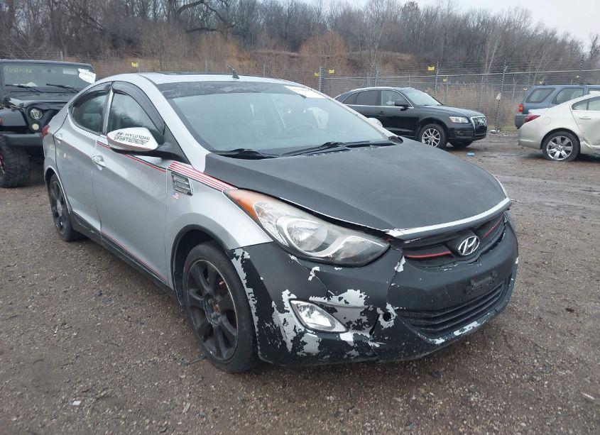 2011 Hyundai Elantra LIMITED (VIN 5NPDH4AE6BH001378) main photo