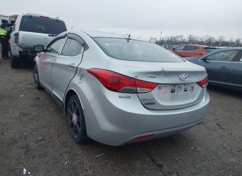Photo 3 of 2011 Hyundai Elantra LIMITED (VIN 5NPDH4AE6BH001378)