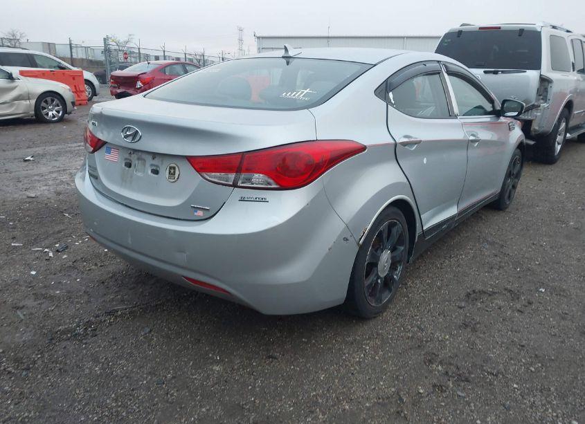 Photo 4 of 2011 Hyundai Elantra LIMITED (VIN 5NPDH4AE6BH001378)