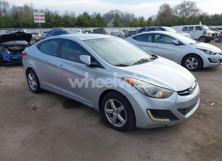 2011 Hyundai Elantra GLS (VIN 5NPDH4AE6BH059619) main photo