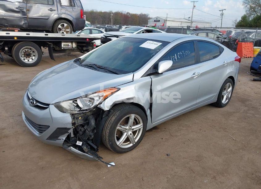 Photo 2 of 2011 Hyundai Elantra GLS (VIN 5NPDH4AE6BH059619)