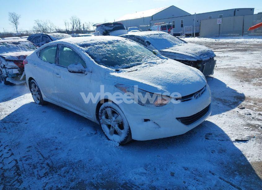 2011 Hyundai Elantra GLS (VIN 5NPDH4AE6BH059796) main photo