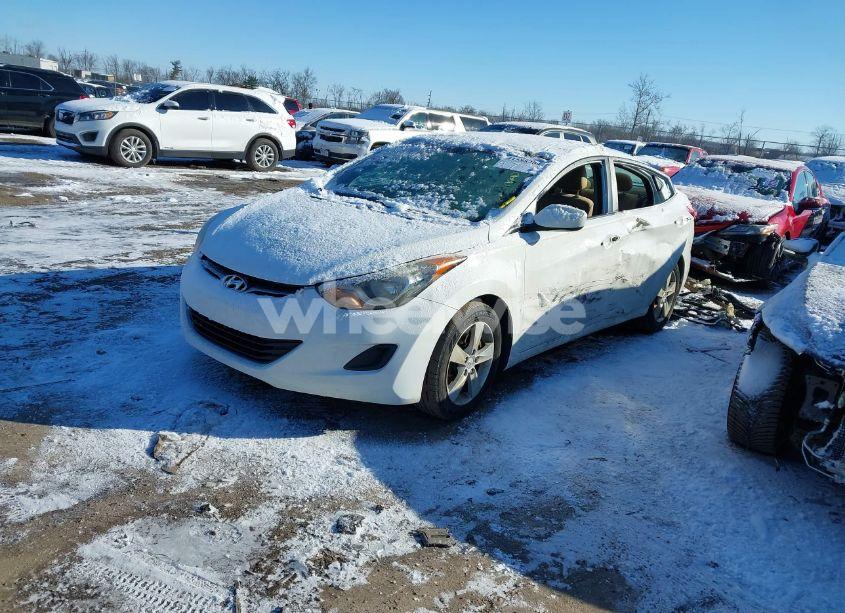 Photo 2 of 2011 Hyundai Elantra GLS (VIN 5NPDH4AE6BH059796)