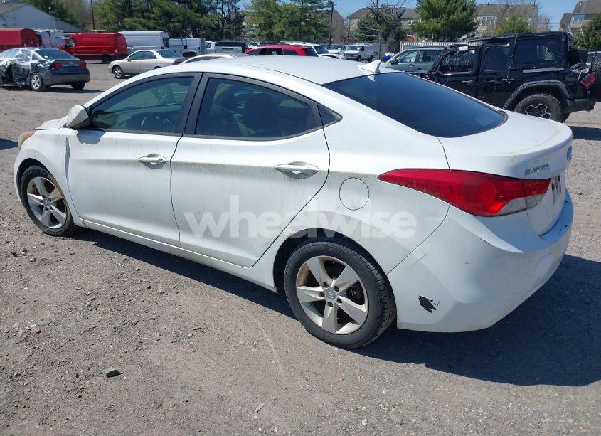Photo 3 of 2012 Hyundai Elantra GLS (VIN 5NPDH4AE6CH063798)