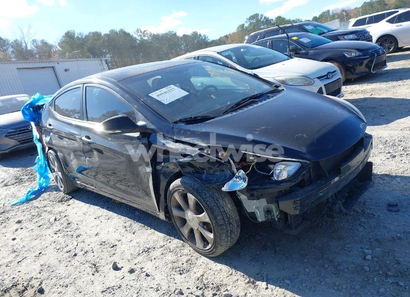 2012 Hyundai Elantra LIMITED (VIN 5NPDH4AE6CH091312) main photo