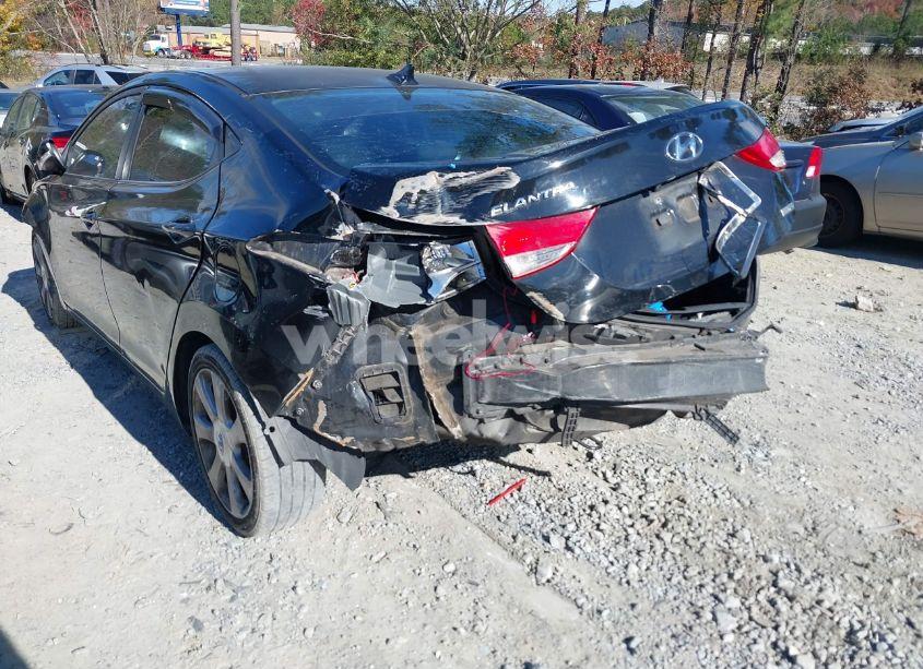 Photo 6 of 2012 Hyundai Elantra LIMITED (VIN 5NPDH4AE6CH091312)