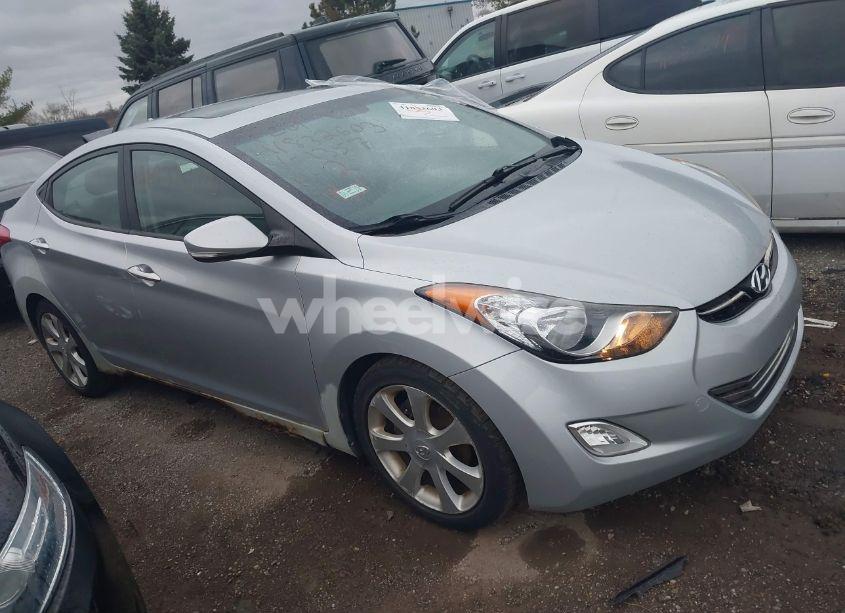2012 Hyundai Elantra LIMITED (VIN 5NPDH4AE6CH091357) main photo