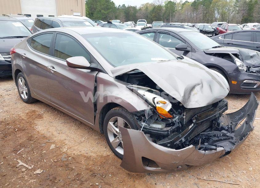 2012 Hyundai Elantra GLS (VIN 5NPDH4AE6CH099233) main photo