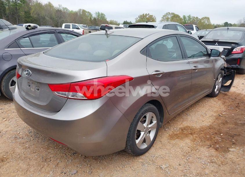 Photo 4 of 2012 Hyundai Elantra GLS (VIN 5NPDH4AE6CH099233)
