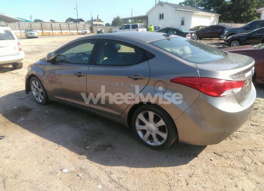 Photo 3 of 2012 Hyundai Elantra LIMITED (VIN 5NPDH4AE6CH108917)