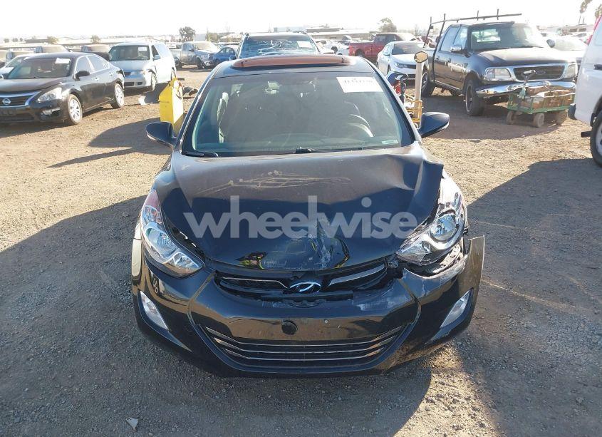 Photo 12 of 2012 Hyundai Elantra LIMITED (VIN 5NPDH4AE6CH123739)