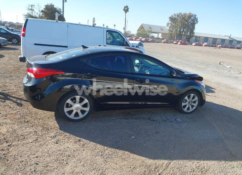 Photo 13 of 2012 Hyundai Elantra LIMITED (VIN 5NPDH4AE6CH123739)