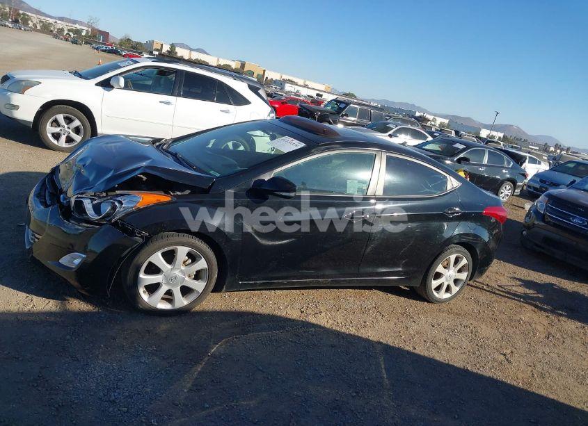Photo 14 of 2012 Hyundai Elantra LIMITED (VIN 5NPDH4AE6CH123739)