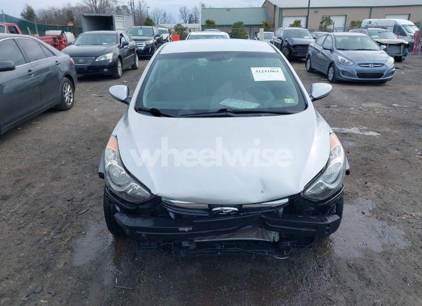 Photo 12 of 2012 Hyundai Elantra GLS (VIN 5NPDH4AE6CH145255)
