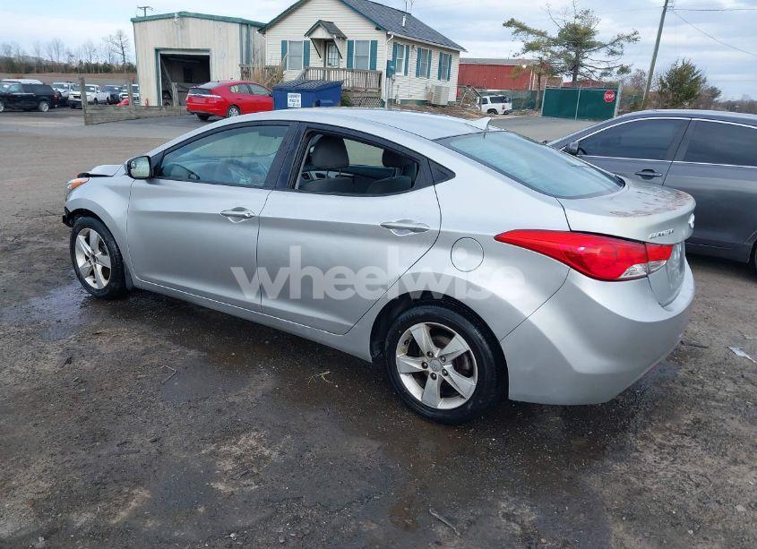 Photo 3 of 2012 Hyundai Elantra GLS (VIN 5NPDH4AE6CH145255)