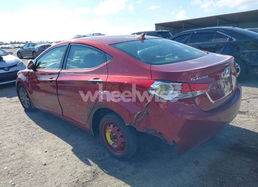 Photo 3 of 2013 Hyundai Elantra LIMITED (VIN 5NPDH4AE6DH174823)