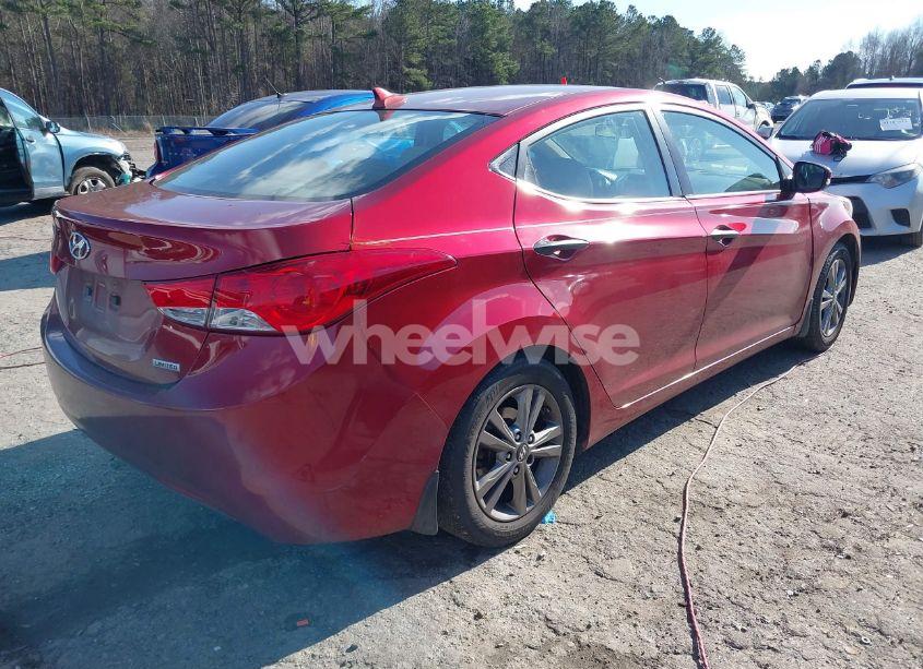 Photo 4 of 2013 Hyundai Elantra LIMITED (VIN 5NPDH4AE6DH174823)