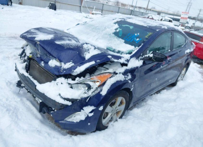 Photo 2 of 2013 Hyundai Elantra GLS (VIN 5NPDH4AE6DH188883)