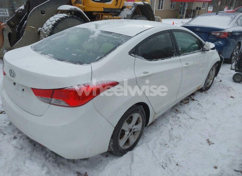 Photo 4 of 2013 Hyundai Elantra GLS (VIN 5NPDH4AE6DH194196)