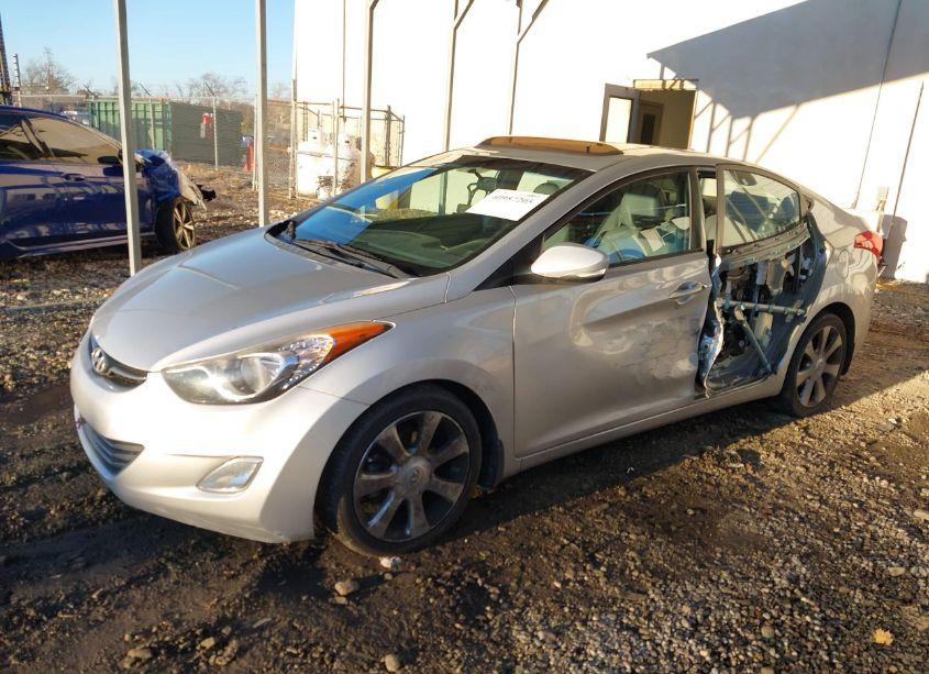 Photo 2 of 2013 Hyundai Elantra LIMITED (VIN 5NPDH4AE6DH199740)