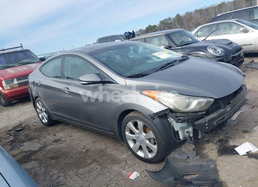 Photo 13 of 2013 Hyundai Elantra LIMITED (VIN 5NPDH4AE6DH206685)