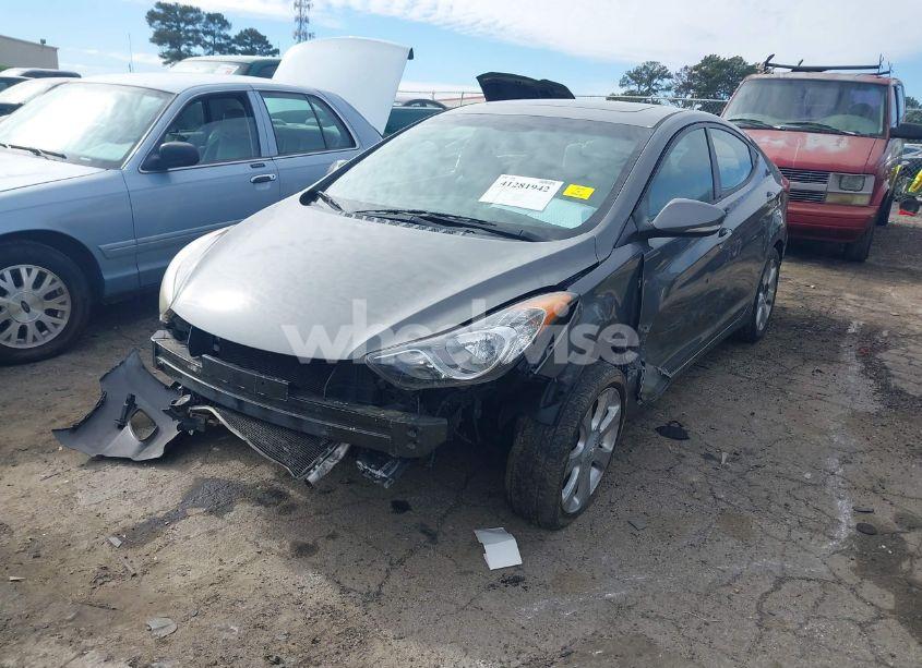 Photo 2 of 2013 Hyundai Elantra LIMITED (VIN 5NPDH4AE6DH206685)