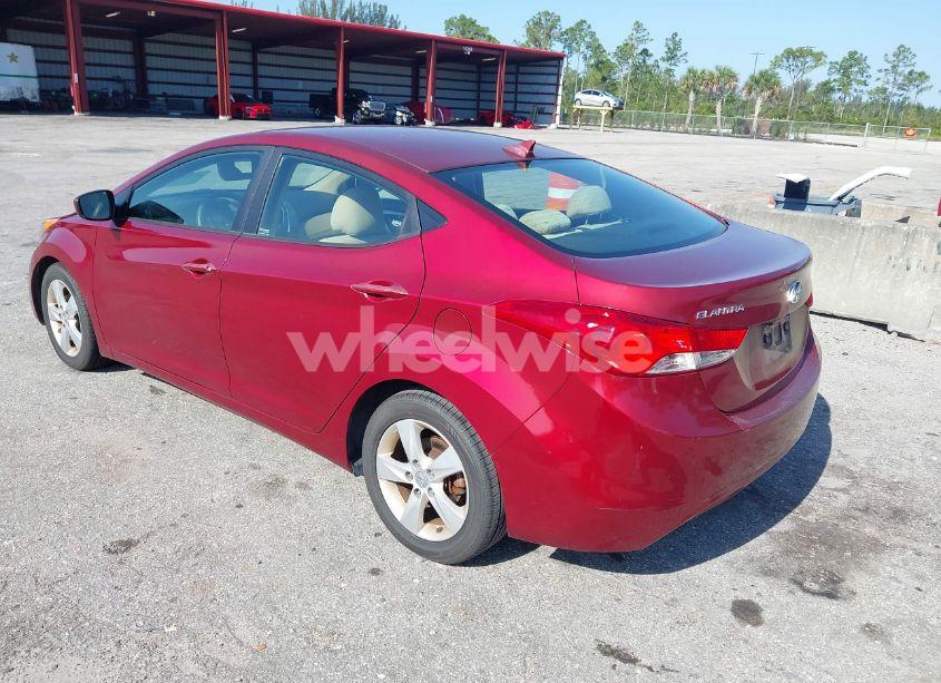 Photo 3 of 2013 Hyundai Elantra GLS (VIN 5NPDH4AE6DH211403)
